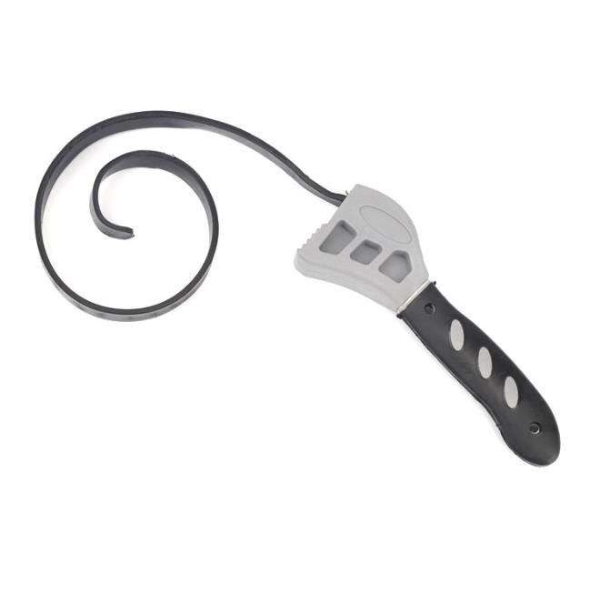 500mm Non-slip Pipeline Wrench Rubber Strap Wrench Jar Lids Tighten Loosen Plumbing Tool Universal Oil Filter Spanner: 2