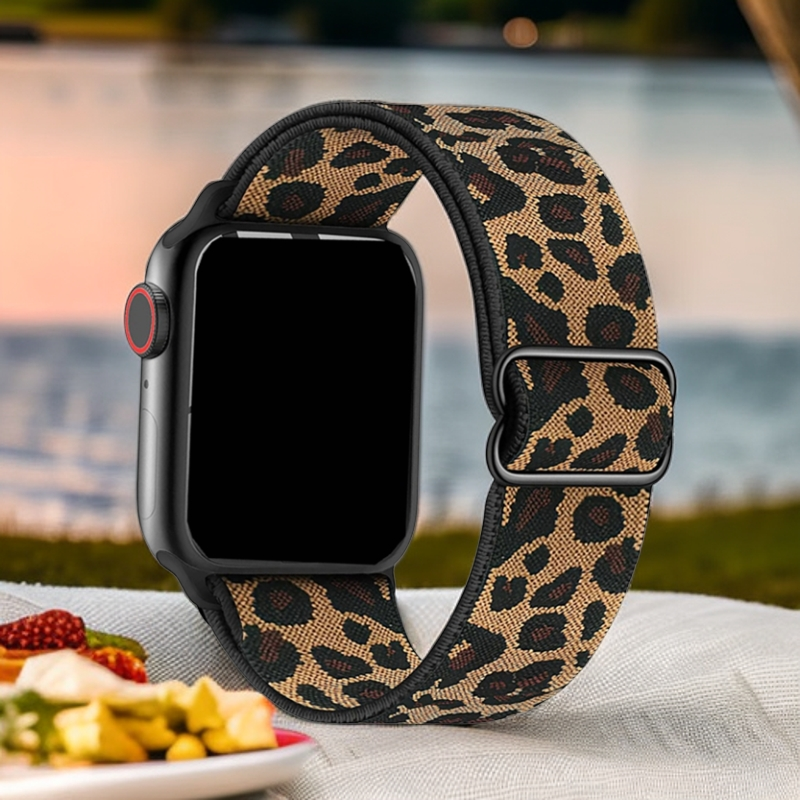 Nylon elastische band voor Apple Watch Band 45 mm 49 mm 44 mm 42 mm 41 mm 40 mm 38 mm Sportarmband Iwatch Ultra Series 8 7 6 5