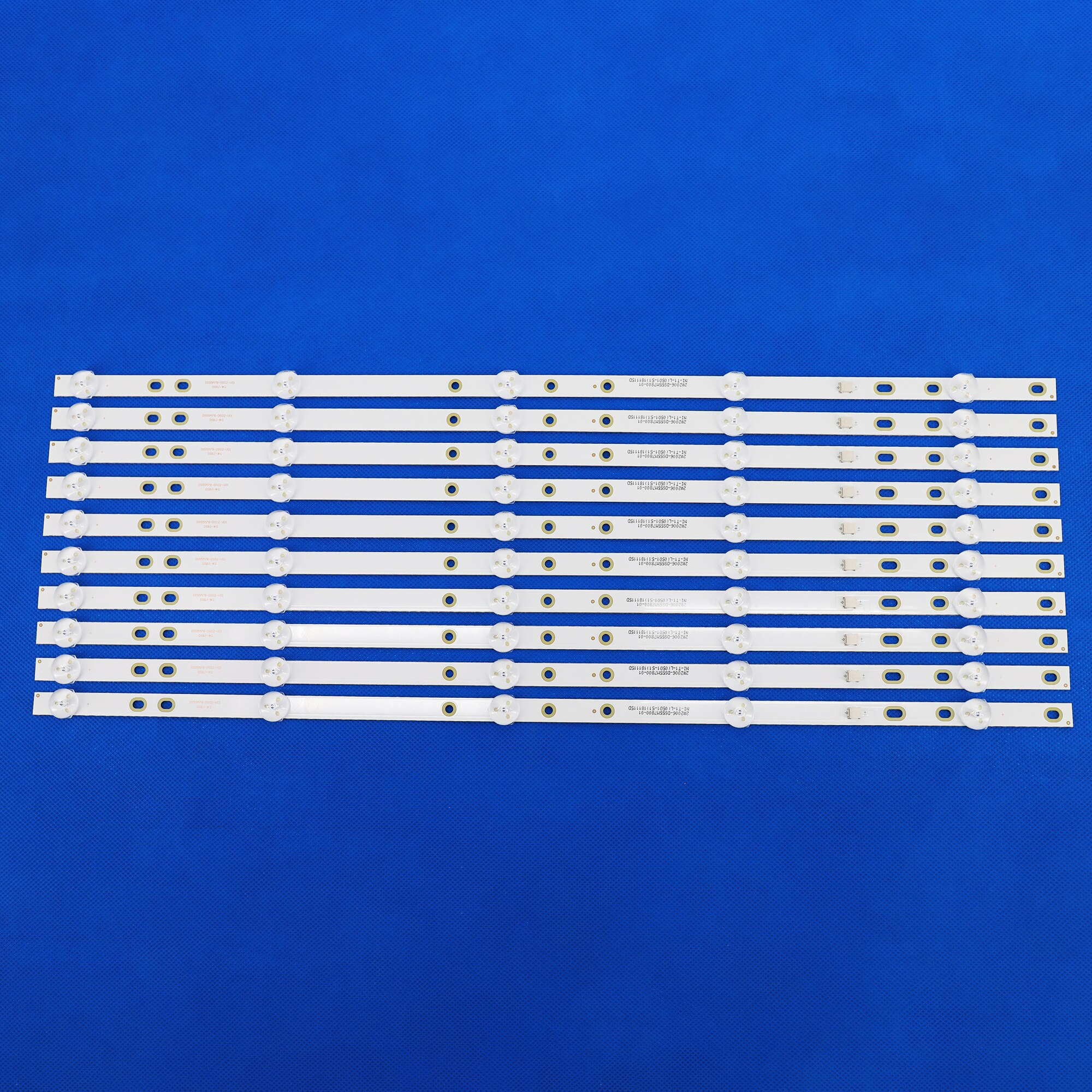 Kit)10 Stks/set Led Backlight Strip Voor Baird TI5510DLEDDS 2W2006-DS55M7800-01 DS55M78-DS02-V01 DSBJ-WG