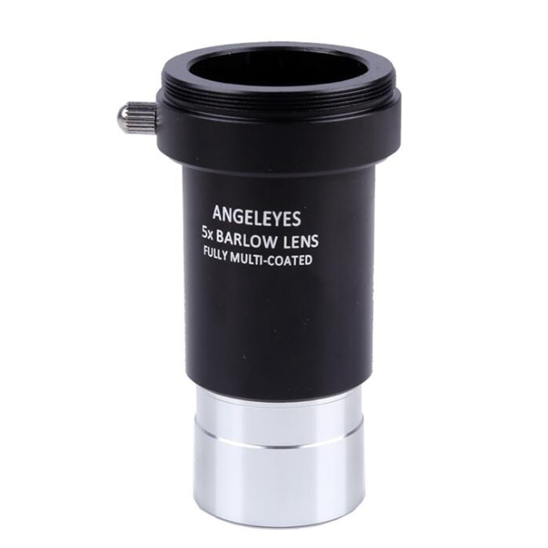 Angeleyes 5X Barlow Lens Barlow 1.25 Inches 31.7Mm Astronomical Telescope Monocular Lens Eyepiece M42 Thread: Default Title