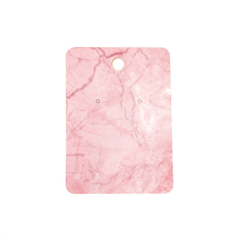 50/100pCS 5*7CM Earring Cards Paperboard Jewelry Counter Cardboard For Earrings Packaging Necklaces Jewelry Display Label: D / 50PCS