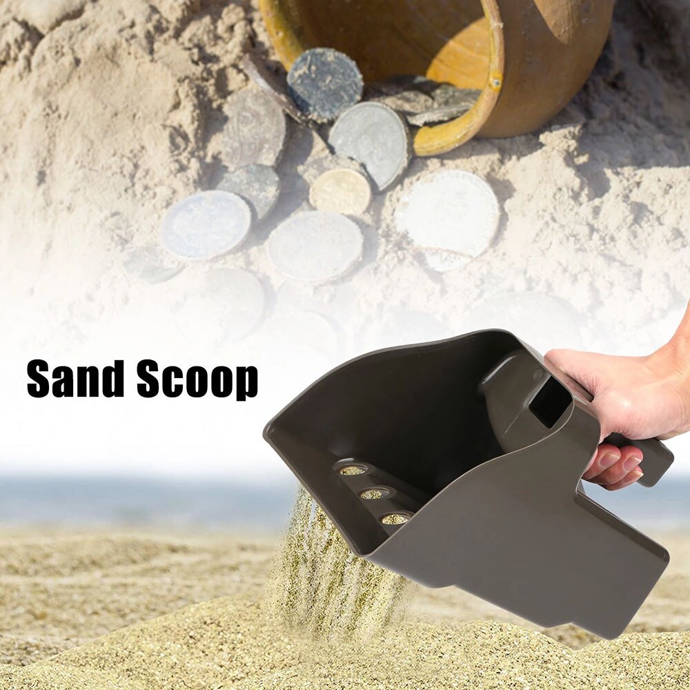 Searching Metal Detecting Accessories Handheld Sand Scoop Shovel Set Spade Digging Tool Stainless Steel Beach Underwater