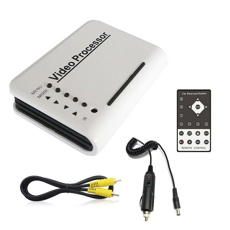 Vista de Novel-4Way, vídeo, Control de área ciega del coche, caja de Control remoto split-sn 12-24V