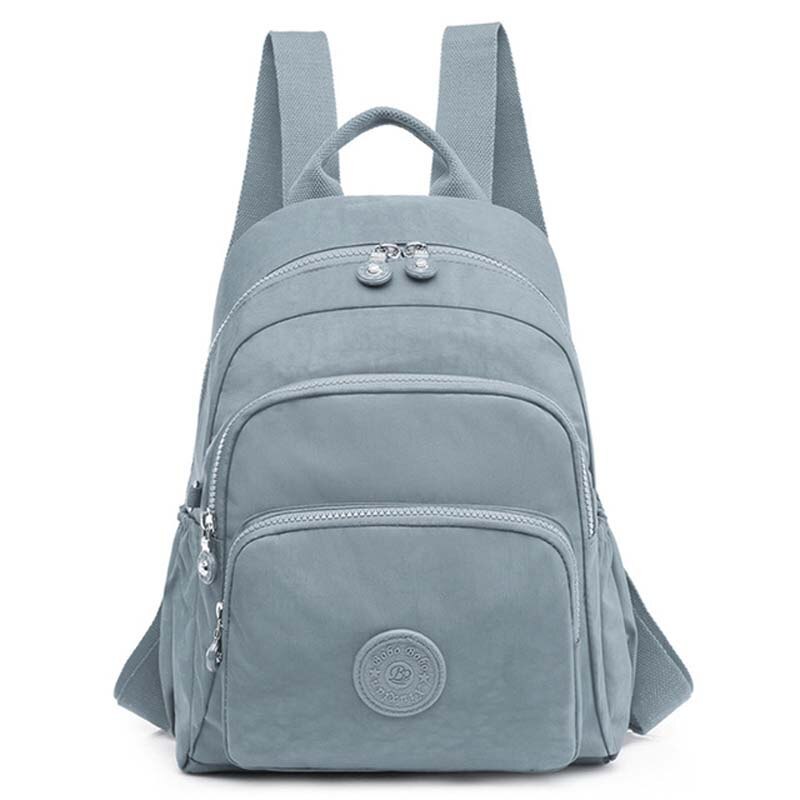 Tegaote Oxford Doek Nylon Rugzak Vrouwen Grote Capaciteit Vrouwen Rugzak Mode Studenten Tas Reistas: Light blue