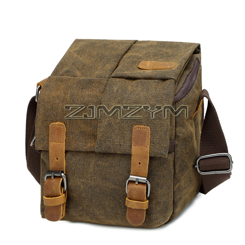 Multifunktionale SLR-Kameratasche, mehrschichtige, strapazierfähige eins-Schulter-Fotografie-Segeltuch-Tasche, passende SLR-Digitaltasche