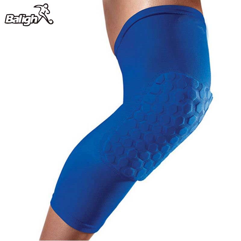 1 pc Volwassen/Kind Sport Kneepad Basketbal Pad Been Knie Lange Mouwen Protector Gear Crashproof Beenwarmers Kussen