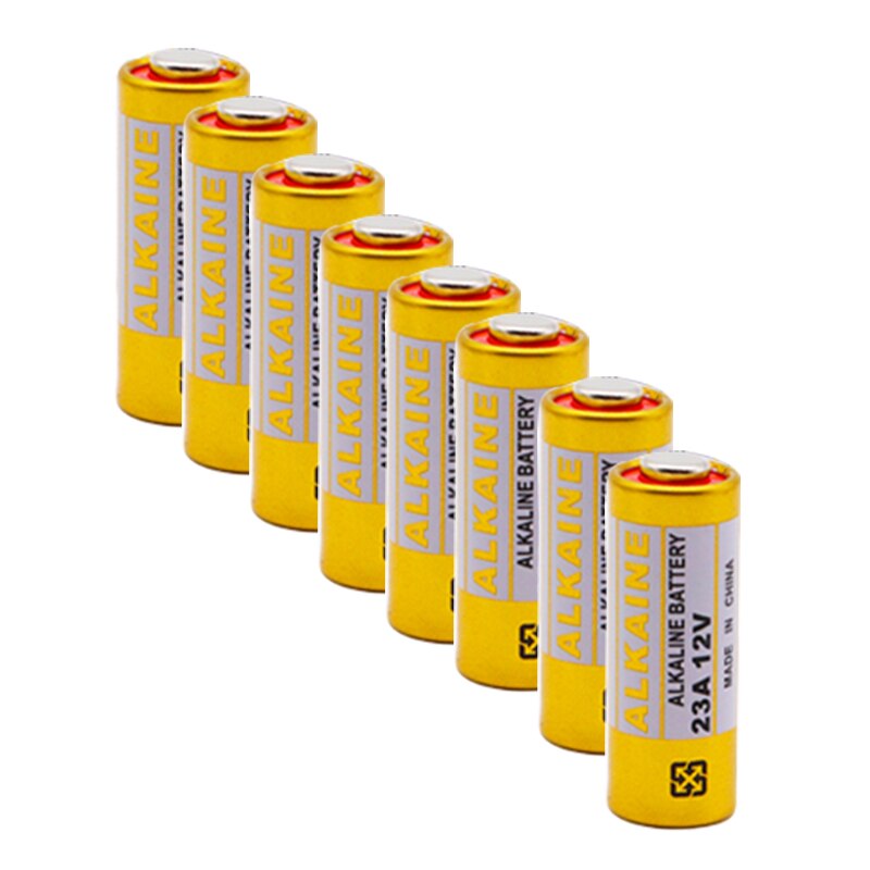 20 pièces 23A 12V pile alcaline sèche 23AE 21/23 A23 23GA MN21 pour sonnette, alarme de voiture, baladeur, télécommande de voiture etc.