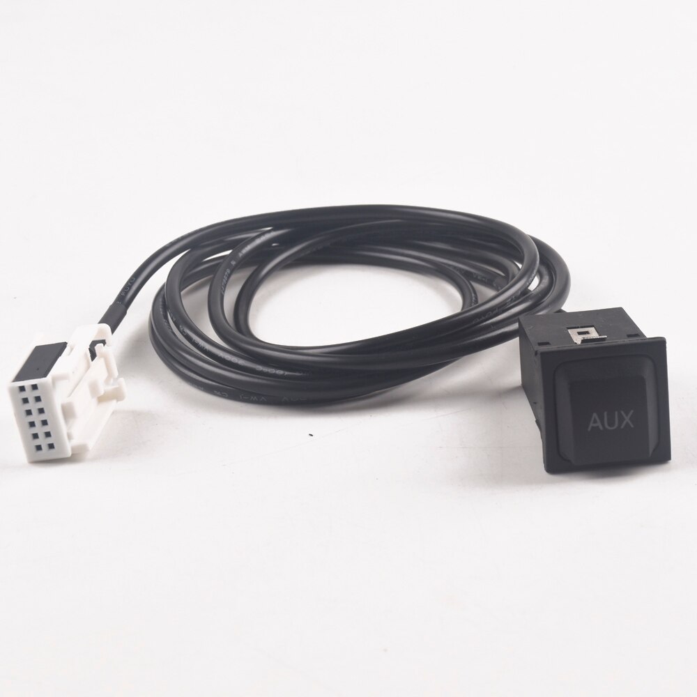 Bil aux input adapter switch usb til vw passat  b6 b7 cc touran polo golf jetta  mk5 v rcd 510 310