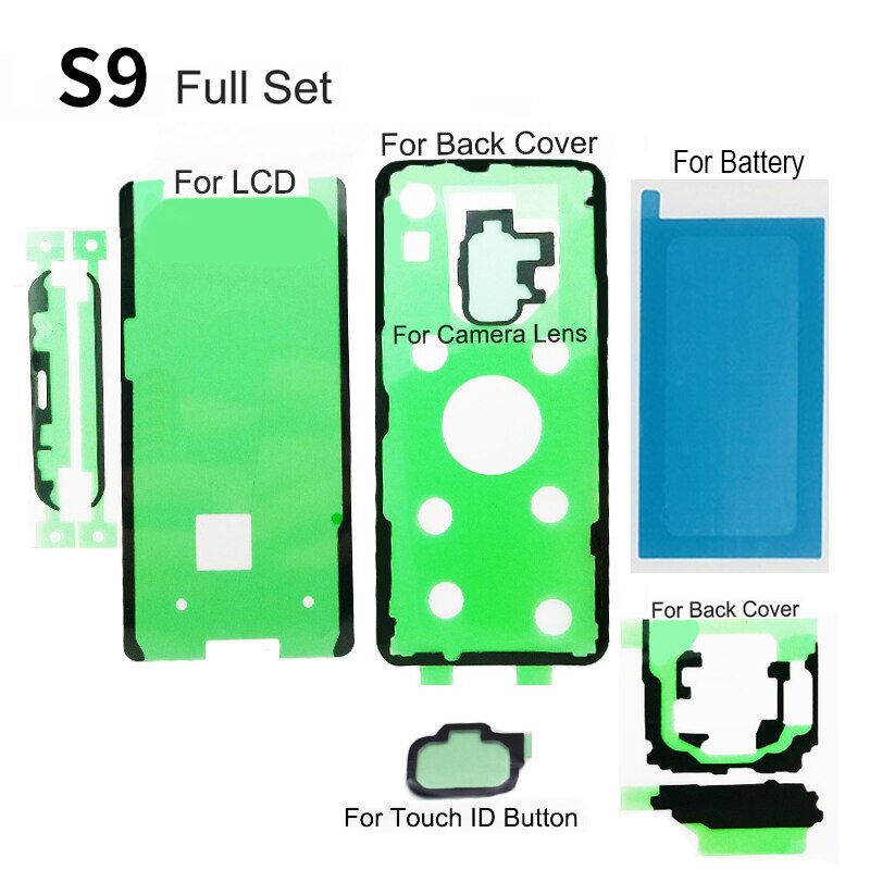 Telefoon Geval Stickers Lijm Voor Screen Telefoon Samsung Galaxy S9 Plus Batterij Sticker Camera Lens Sticker Lijm Tape