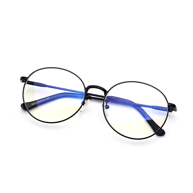 Computer Glasses Women Men Anti-Blu-ray Radiation Computer Work nerds Mobile Game Goggles Spectacle Frame: black