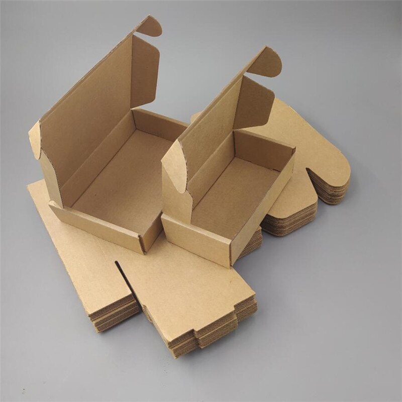 20*11*3cm brown color kraft paper packaging boxes for mailing Postal Box