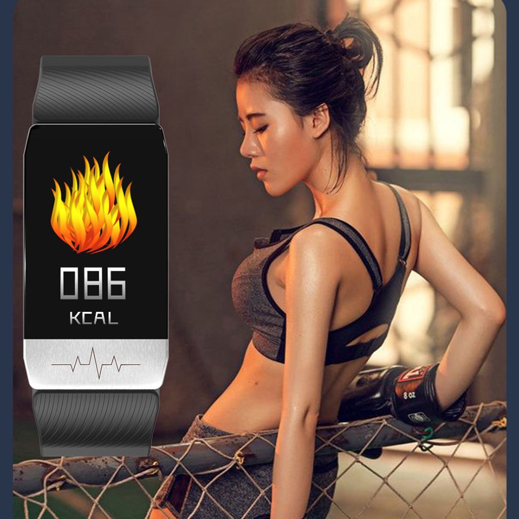 T1S Smart Watch bracelet Women Men Kid Body Temperature Measure Blood Pressure Oxygen Heart Rate Monitor Health Smart Wristbands