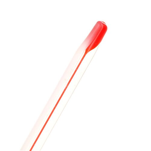 0-50/0-100 degrés Celsius verre thermomètre maison brassage laboratoire rouge eau rempli thermomètre chimie verrerie