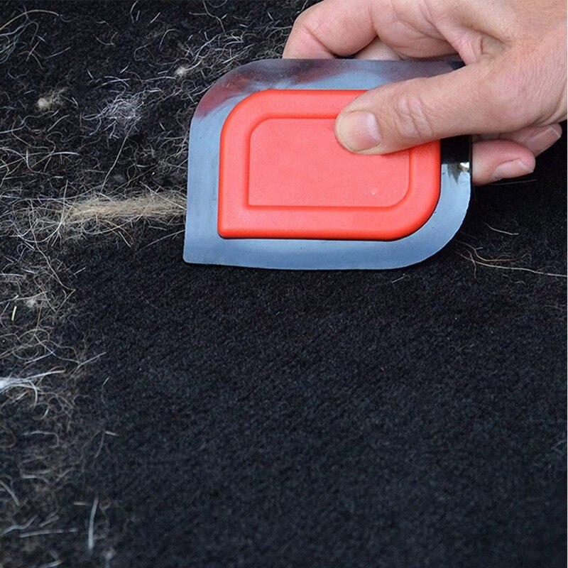 Static Electricity Animal Cat Dog Brush Silicone Pet Hair Fur Remover Cleaner Household Car Seats Beds Mats Cleaning Tools