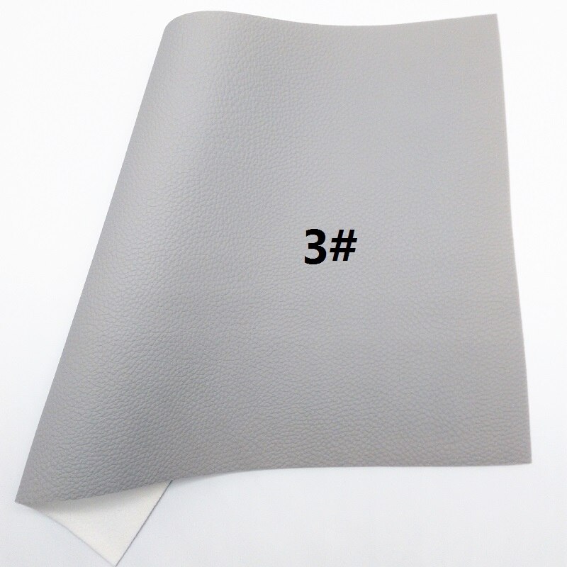 GREY Glitter Fabric, Weaving Faux Leather Fabric, Litchi Synthetic Leather Sheet For Bows A4 Size 8"x11" Twinkling Ming XM122