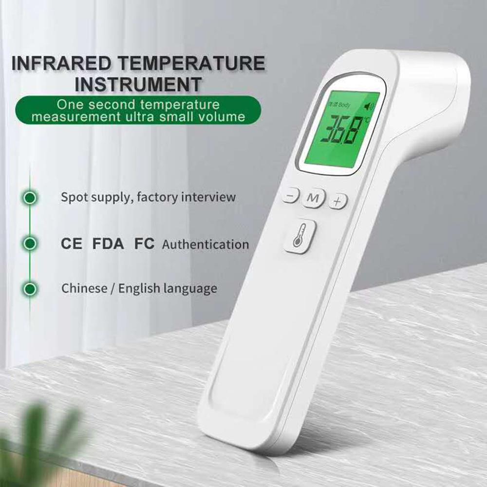 Infrared Thermometer With Screen Three-color Display Household Electronic Thermometer Handheld Thermometer