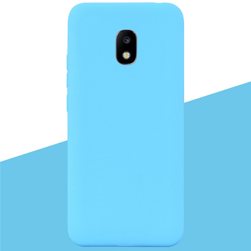 Silicone Case For Samsung Galaxy J5 Case J530 J530F Soft TPU Silicon Case For Coque Samsung J5 SM-J530F/ds Cover Coque: 5 Sky Blue