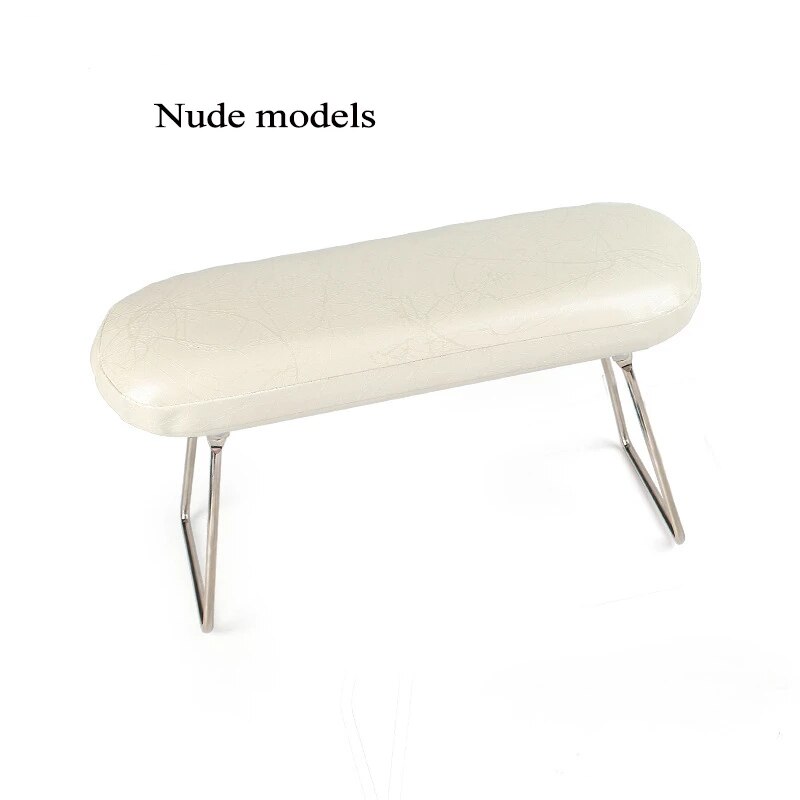 BQAN – Support de poignet en cuir imperméable pour Nail Art, Support de main, coussin de Table, outil de manucure et pédicure pour lampe à ongles: white