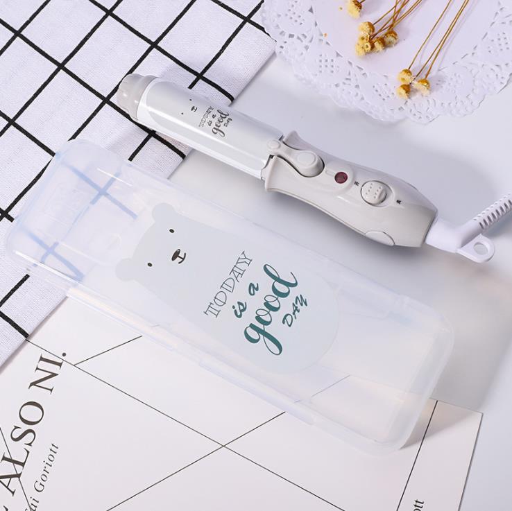 2 in 1 cartoon rol stijltang dual-use kapper dames student haar stijltang krultang draagbare elektrische spalk krultang: 01