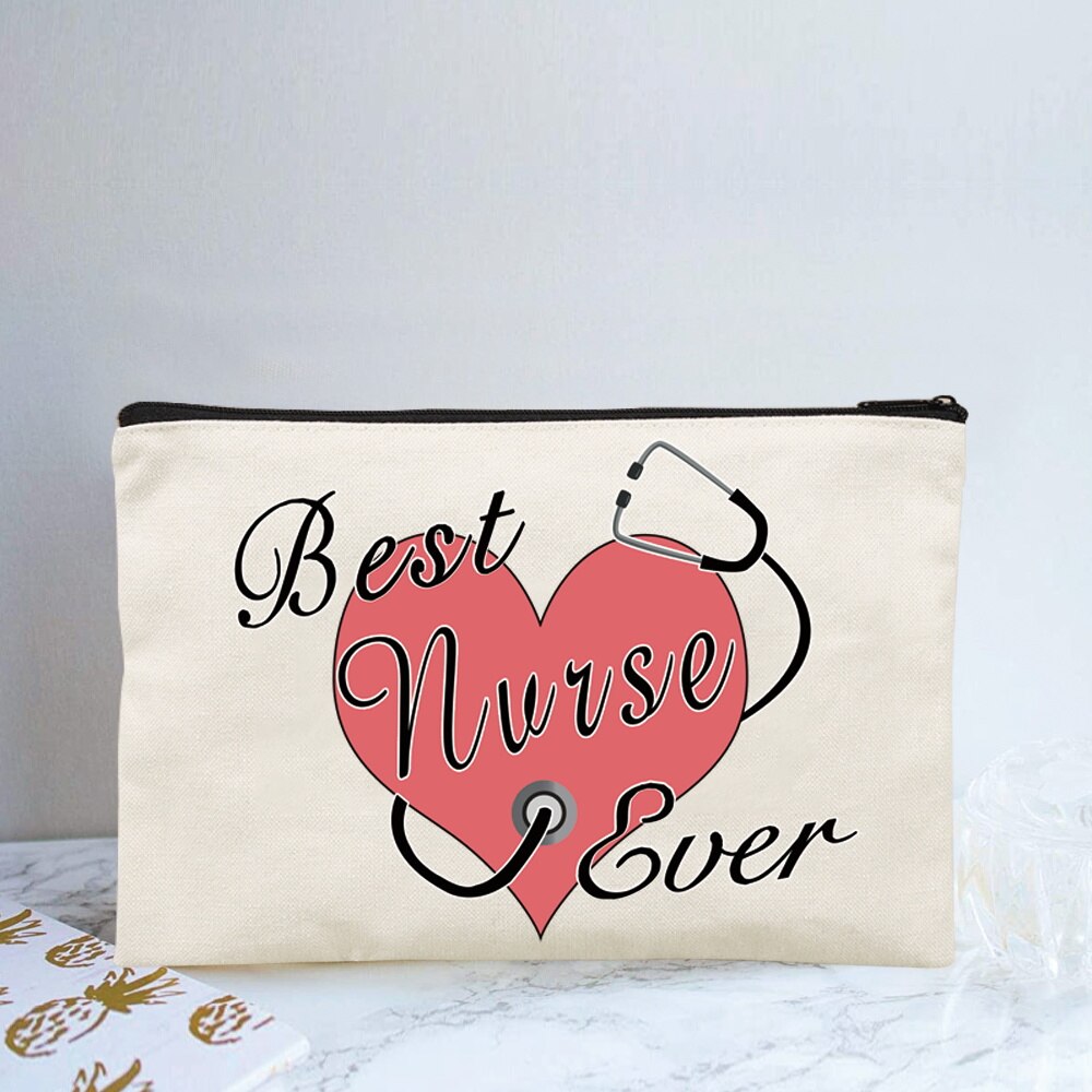 Torby kosmetyczne kobieta kosmetyczka plaża pielęgniarka serii organizator podróży Case makijaż Bagi Party Bagd prezent ślubny Lady makijaż przypadki: Nurse 009