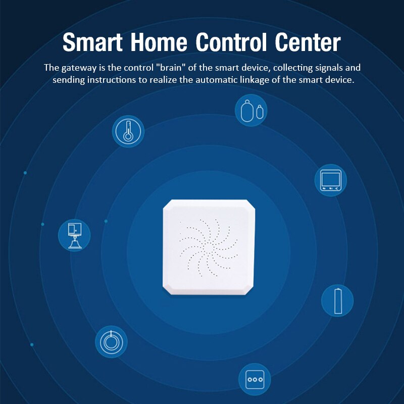 Tuya ZigBee Smart Gateway 15V Smart Home Control Verdrahtete Center Gateway Telefon APP Wired Controller Hub Hause Smart Mini gateway