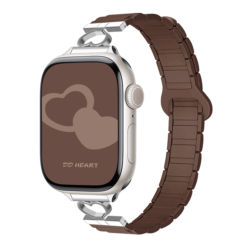 magnetische bandjes voor Apple Watch Band 45 mm 44 mm 40 mm 42 mm 46 mm 41 mm 49 mm 38 mm siliconen armband IWatch Series 10 SE 9 8 7 Ultra 2: GREEN BLUE / 14mm