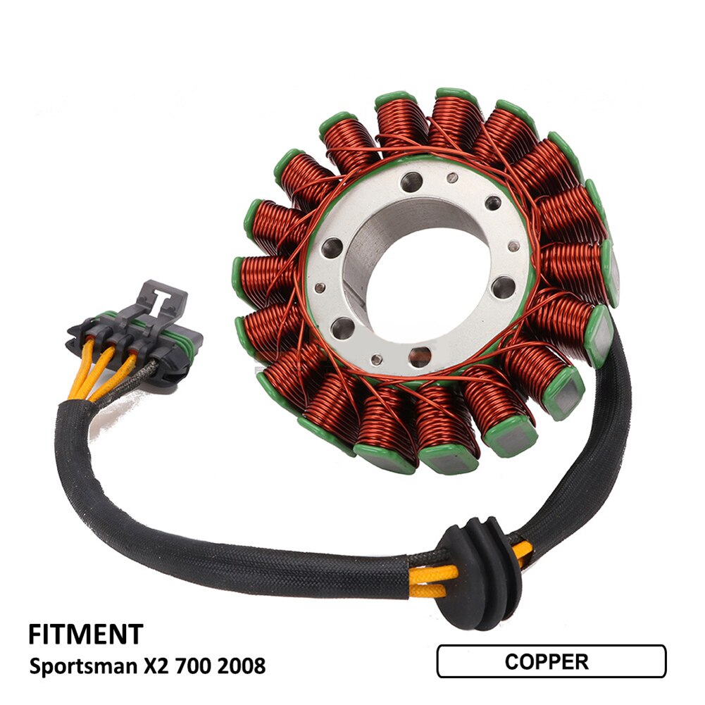 For Sportsman X2 700 08 Motorcycle Magneto Coil Half Wave Full Wave Magneto Stator