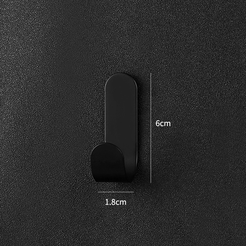 Multifunktionel vægophængningskrog bag døren nøglekrog kludbøjleholder badeværelseshåndklædeholder køkkenbeslag hyldekrog: Bronze