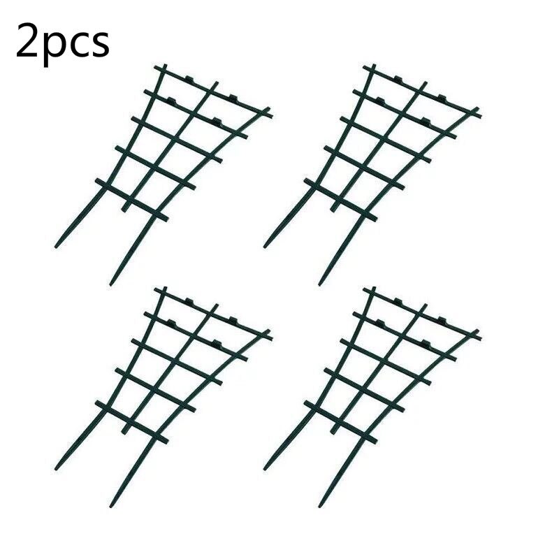 1PC Plant Pergola Garden Plant Vine Frame Climbing Vine Bracket Flower Stand Plant Cage Plant Support Garden Decoration Supplies: 2pcs