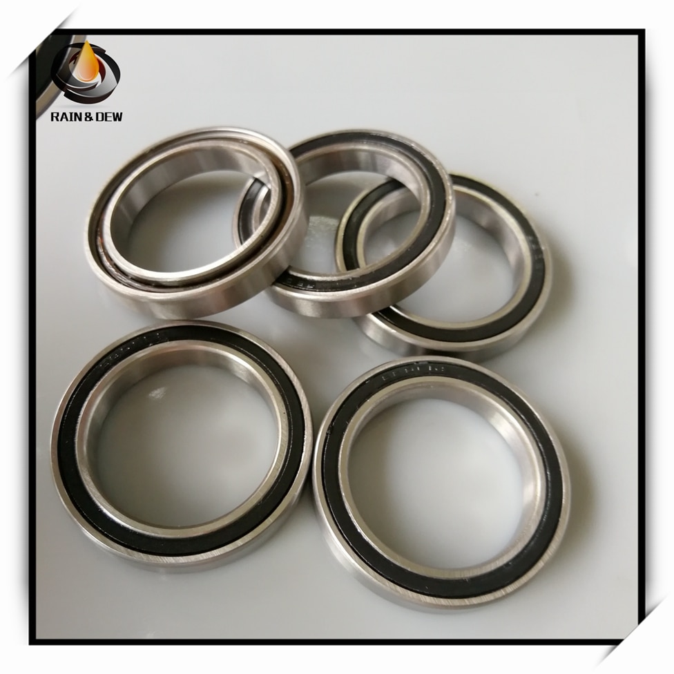 2Pcs 6805 Stainless Steel Hybrid Ceramic Bearing 25x37x7 mm ABEC-7 Bicycle Bottom Brackets &amp; Spares 6805RS Si3N4 Ball Bearings