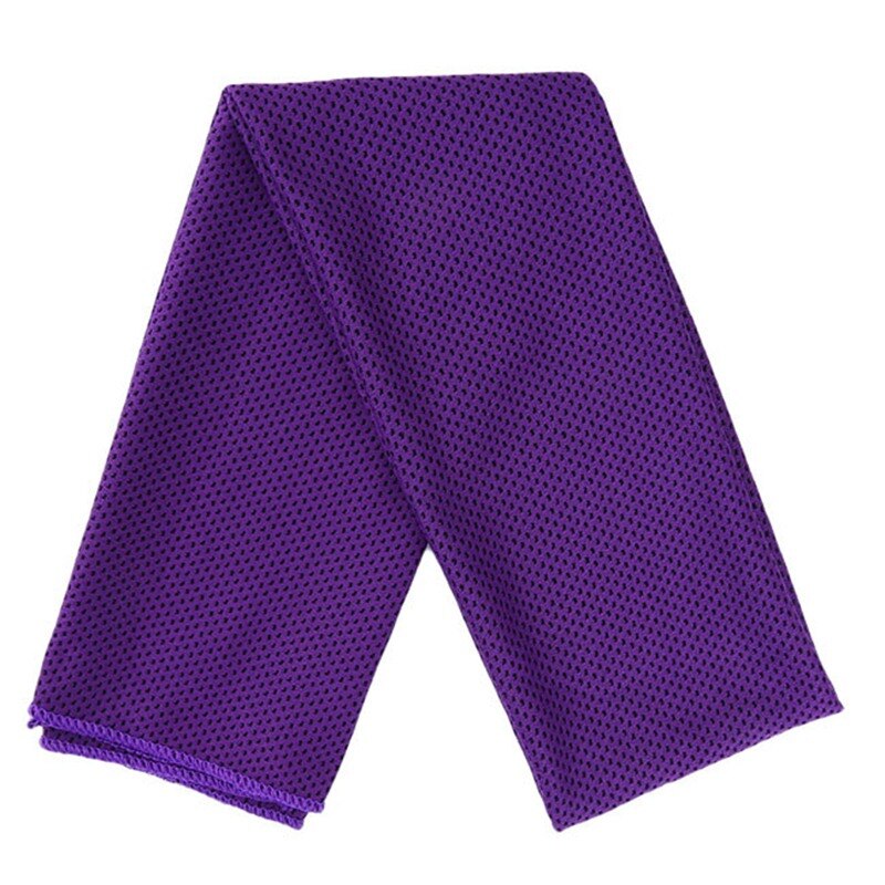 Microfiber Sport Handdoek Snelle Koeling Ice Gezicht Handdoek Sneldrogende Strand Handdoeken Zomer Blijvende Instant Chill Handdoeken Voor Fitness: Purple