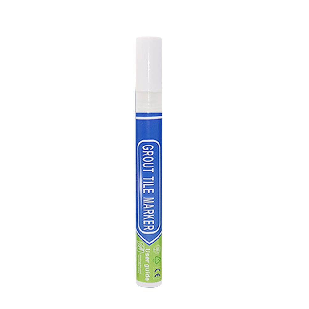 Flise styling pen badeværelse vandtæt og meldug fugemærke reparations pen: Hvid