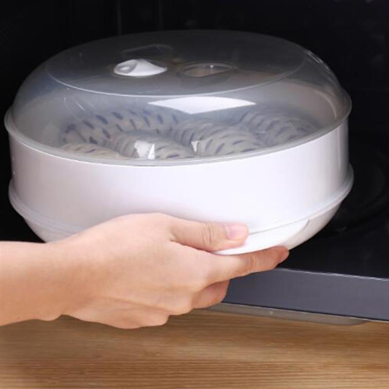 Panier à vapeur en plastique thermorésistant | Panier à vapeur en plastique résistant à la chaleur, cuiseur vapeur de cuisine pour four à micro-ondes, outils de cuisine 1 pièce