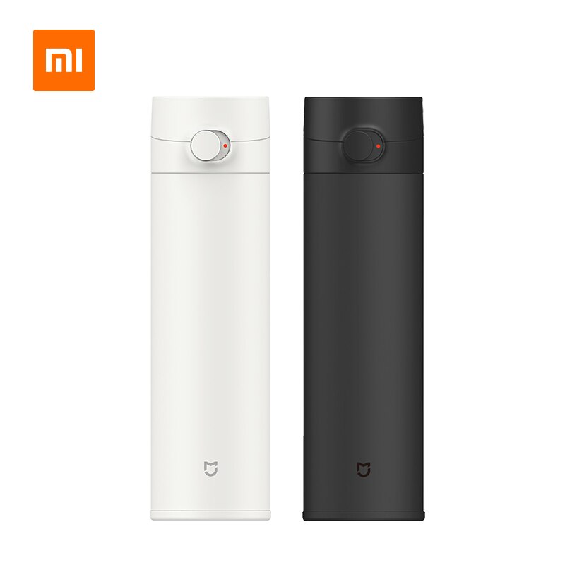 Xiaomi vesikuppi 2 sukupolven 480ml termospullo pitää lämpimänä/kylmä kuppi matka kannettava 316l ruostumaton teräs lukko yhdellä kädellä auki