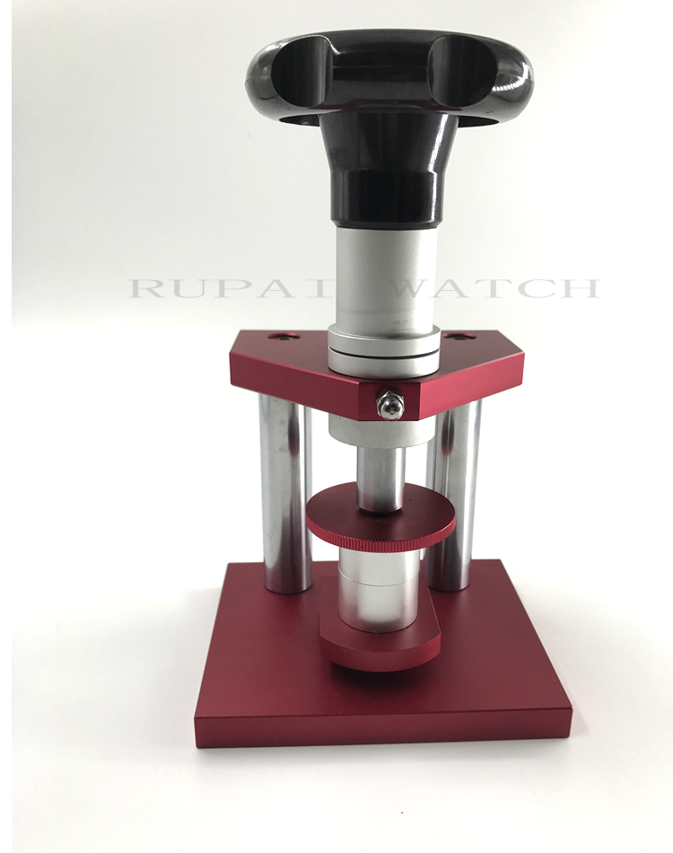 Oem banco de cristal bisel prensa reloj caja de Cierre trasero herramienta taponadora