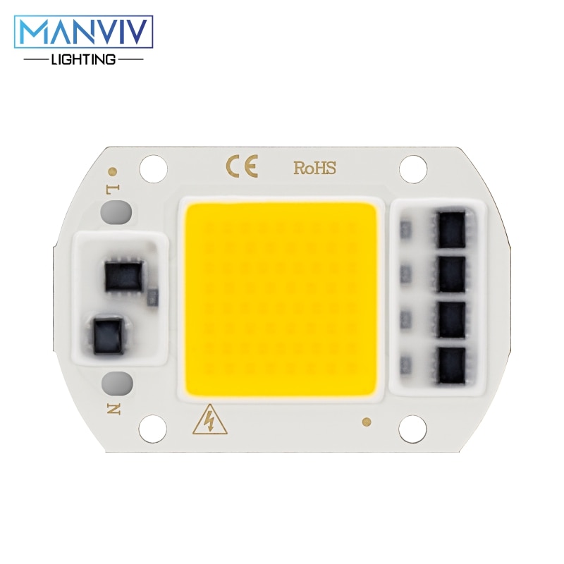 Led Chip 10W 20W 30W 50W Led Cob 220V Groeien Licht Koud Warm Wit Lamp kralen Niet Nodig Driver Flood Light Spotlight Diy Verlichting