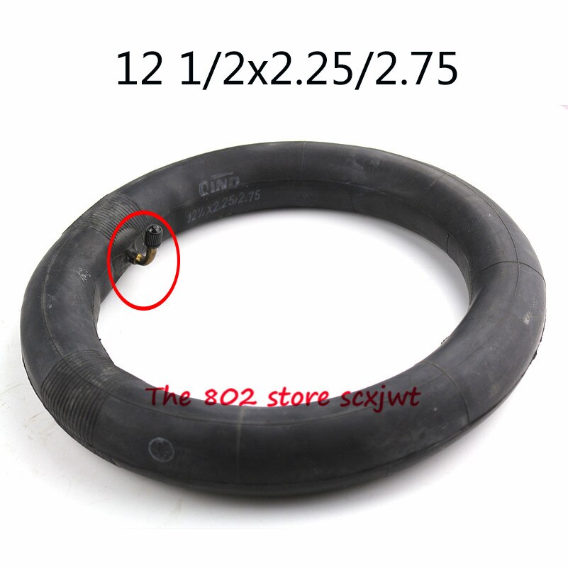 Newest 2 pcs 12 1/2X2.50 2.75"butyl inner tube pocket Bike Scooter Moped 49CC Rear/front Tire Inner tube 12 1/2*2.50/2.75