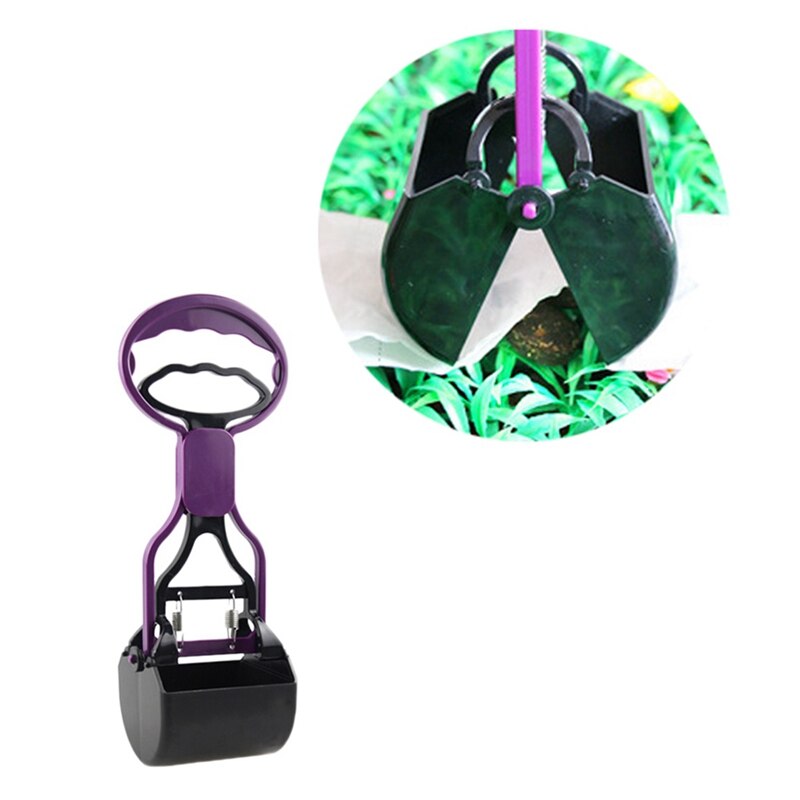Pet Pooper Scoop Long Handle Jaw Poop Scoop Outdoor Clean Pick Up Animal Waste Dog Puppy Cat Waste Picker Cleaning Tools