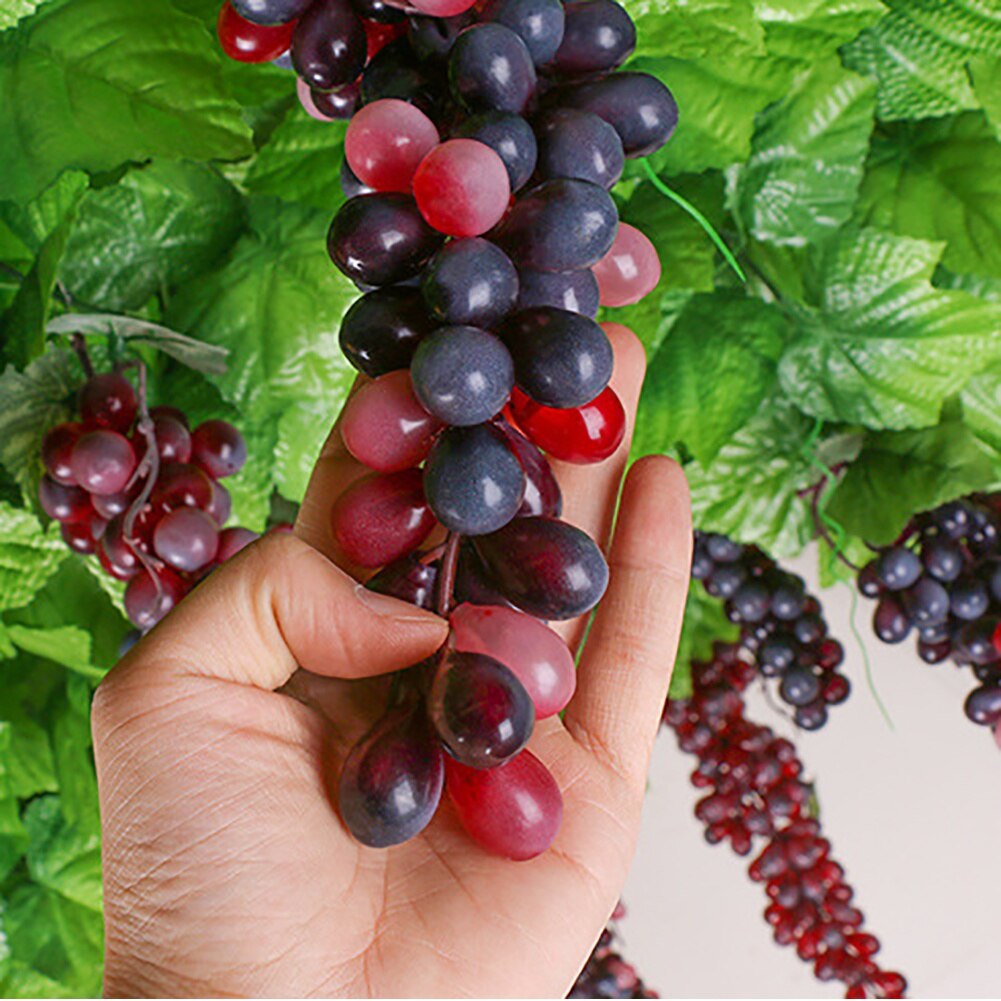 36 Grapes Per Bunch Simulation Grape Bunches Frost Grape Raisin Simulation Decorations Home Party Desktop Decoration