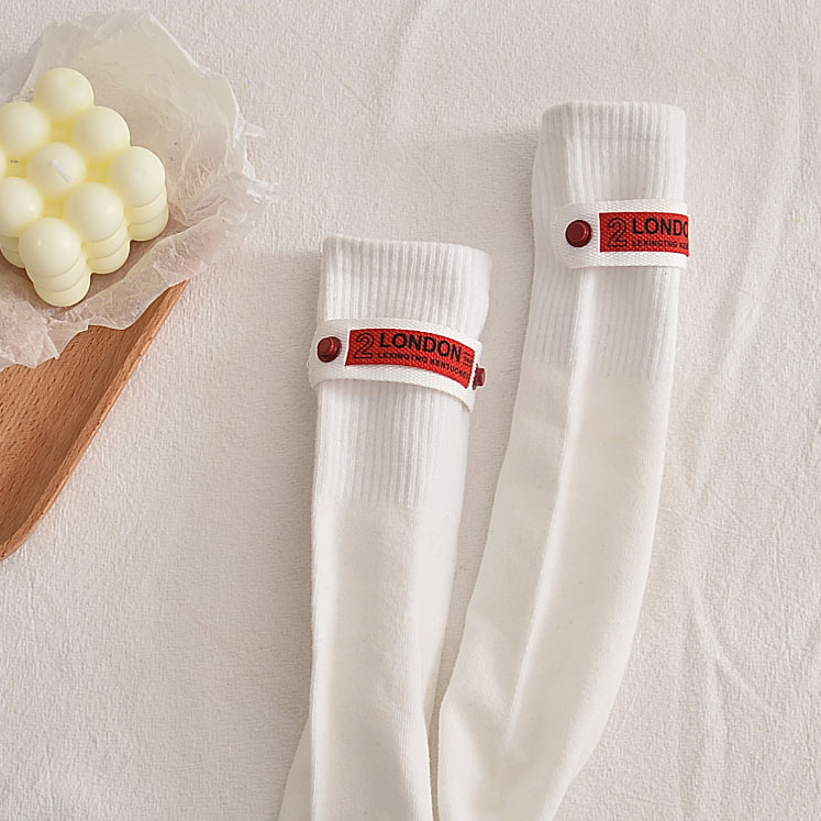 Chaussettes Tube en tissu pour jeunes enfants, bas de veau, accessoires Parent-enfant de 1 à 8 ans, printemps 2022