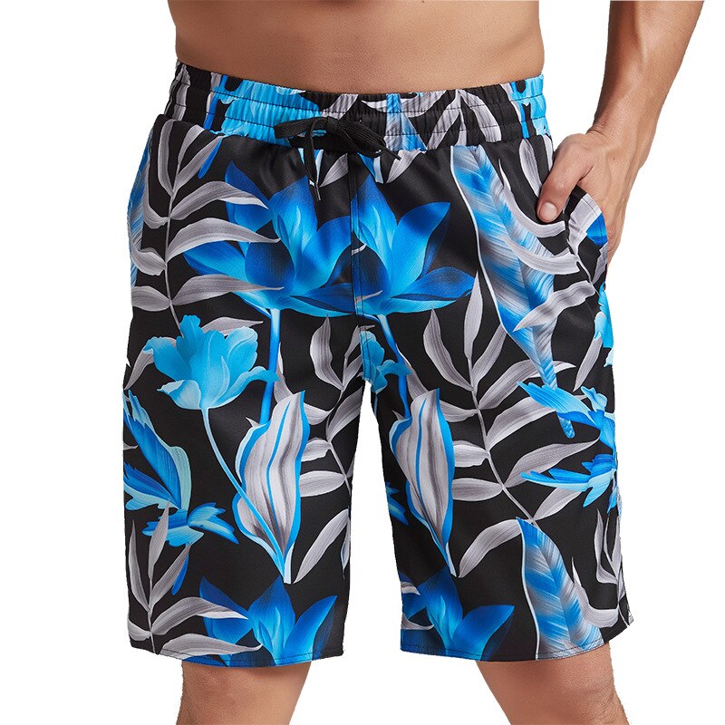 Sbart Men Beach Shorts Loose Sunscreen Swimming Comfortable Dive Colour Shorts UV Bunch Sunscreen Surfing Loose Beach Pants