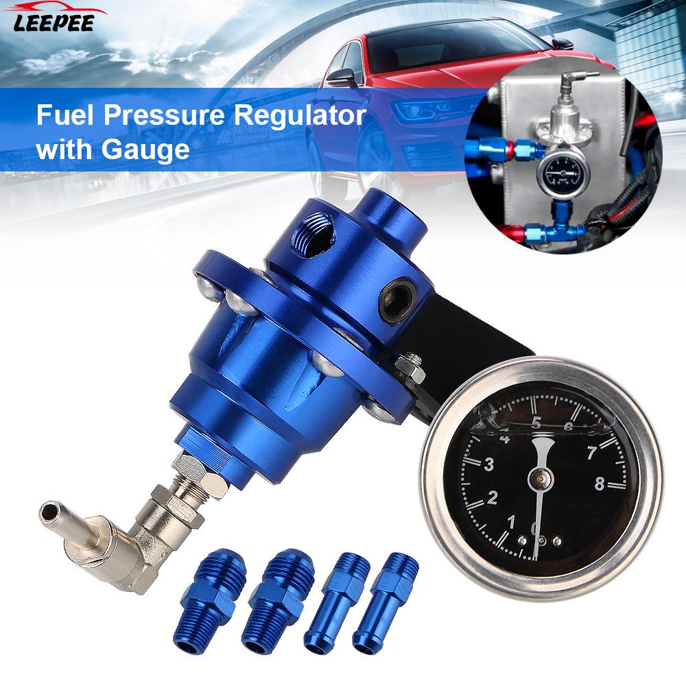 With Gauge Kit Vehicle Refitting fuel Supercharger Universal Aluminum Adjustable Fuel Pressure Regulator