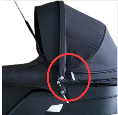 DSLAND high landscape stropller accessories car seat adapter supporting canopy fabric cover Tent Buckle clasp button