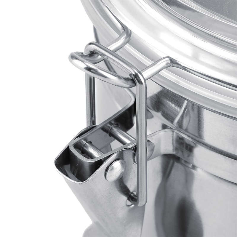Stainless Steel Coffee Container Vacuum Sealed Storage Jar for Sugar Tea Bean Coffee Coffee Container Storage Canister Set Bean
