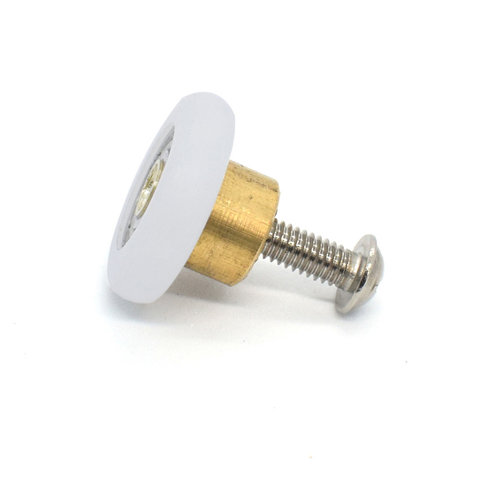 2 Stuks Douchedeur Rollers/Lopers/Wielen Enkele Wiel 19/23/25/27Mm Glijdende Rollager Wiellopers Vervangende Hardware