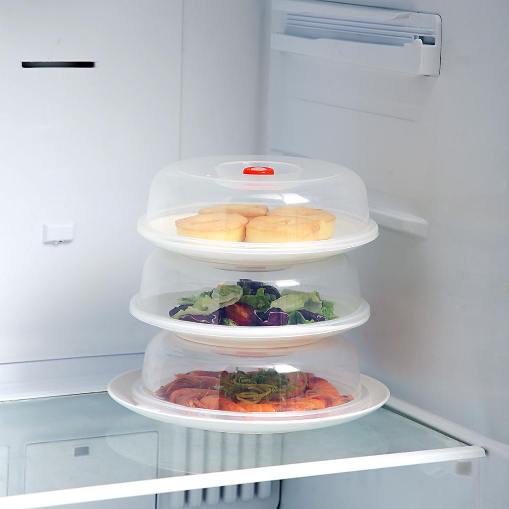 Microwave Food Anti-Sputtering Cover Heat Insulation Food Cover PP Food Splatter Guard Refrigerator Food Fresh Keeping Lid