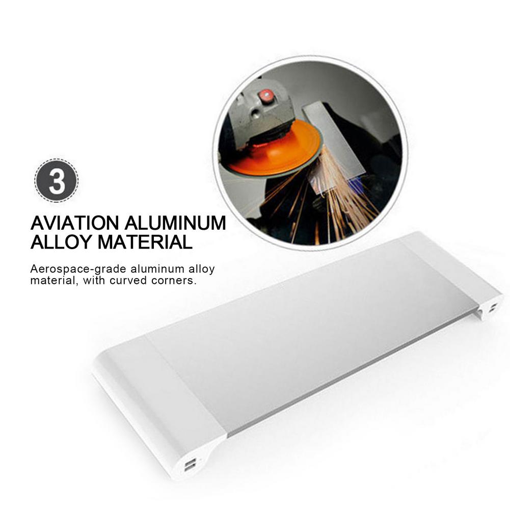 Monitor Stand Riser Universal Computer Desktop Ergonomic Laptop Stand Bracket Organizer Home Office for PC Laptop MacBook