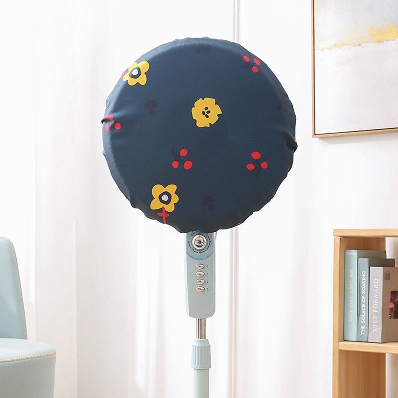 Fan Dust Cover Protection Cover Fan Cover Household All-inclusive Fabric Round Floor-standing Stereo Fan Dust Cover