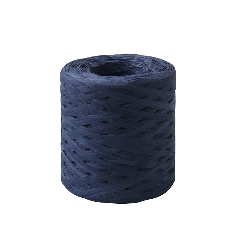200m färgglada pappersrep raffia band dekoration sladd låda inslagning packning scrapbooking hantverk bröllop födelsedag julfest: 4