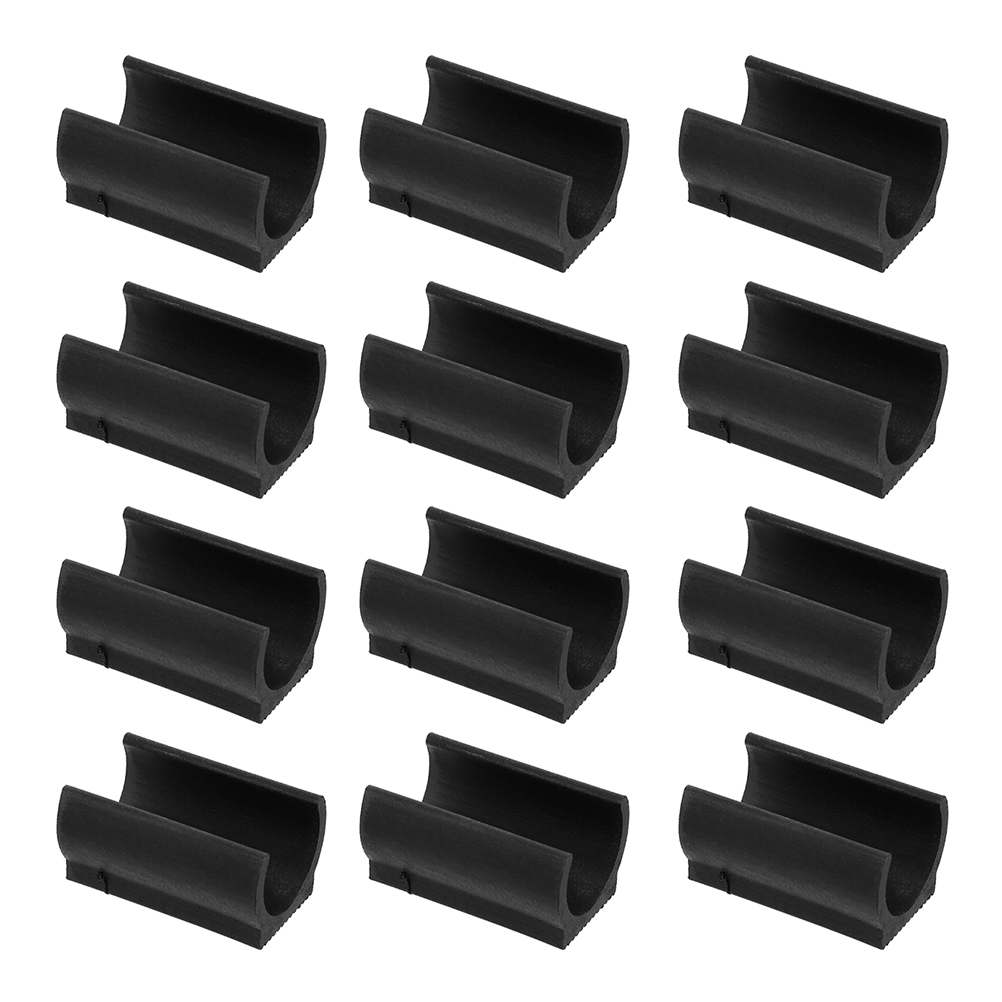 Tapis antidérapants en plastique, 25 pièces, couvre-pieds de chaise, protection des pieds de meubles, coussinets antidérapants, manchons de pieds de bureau, tabouret, jambe de Trampoline